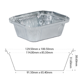 Aluminum Container 8325