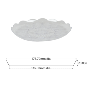 Crystal Plate Round 18