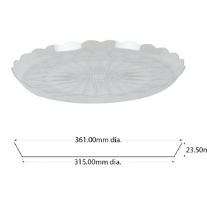 Crystal Plate Round 36